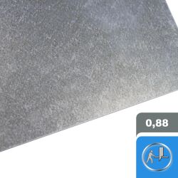 Sheet metal made to measure 0.88mm galvanised sheet steel...