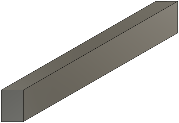 Flachstahl Bandstahl Flacheisen Stahl Eisen von 100 bis 3000mm 25x6 mm 