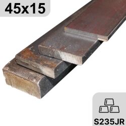 Flachstahl 45x15 mm Bandstahl Flacheisen Stahl Eisen nach Maß