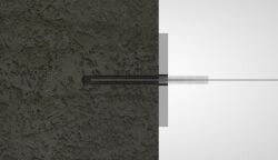 Cepillo de alambre de acero de 14 mm para mortero de inyección y compuesto