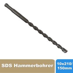 Broca de martillo SDS 10x210/150mm