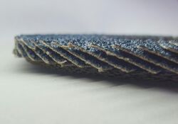 Lamellenschleifscheibe Fächerscheibe 125 x 22,23mm 40 Korn