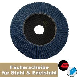 Straight EUROFLEX flap disc CLASSIC 125 x 22,23mm 60 /...