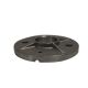Ground anchor round V2A natural Ø100mm for 33.7x2mm railing posts
