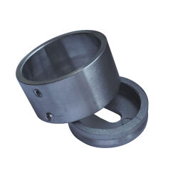 Wall flange anchorage stainless steel V2A polished