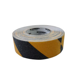 Anti-slip tape 50mmx18m black/yellow