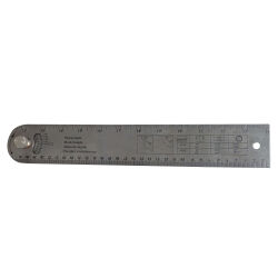 Winkelmesser mit Maßstab 600mm für Winkel- und Längenmessung
