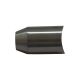 Porta asta di riempimento assiale in acciaio inox V2A rettificato per acciaio tondo da 12 mm e tubo tondo da Ø42,4 mm