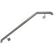 Stainless steel handrail, angled V2A Staircase handrail, polished