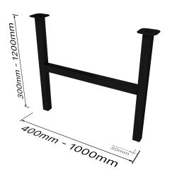 Hannah table runner - H50 made of powder-coated steel in...