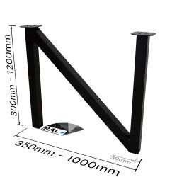 Table runner Norbert- The table frame in N-shape