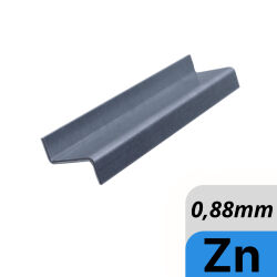 Galvanized Z-profile Edge protection from 0.88mm...