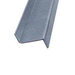 Verzinkter Z-Profil Kantenschutz aus 1mm verzinktem Stahlblech auf Maß gebogen