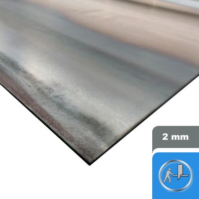 2mm S235JR steel plate strip sheet hot rolled to measure