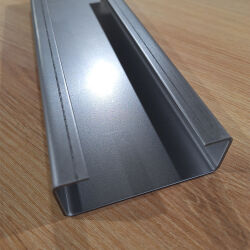 Steel C-profile made of sheet metal