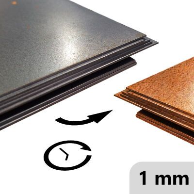 1mm Cortensteel sheet metal