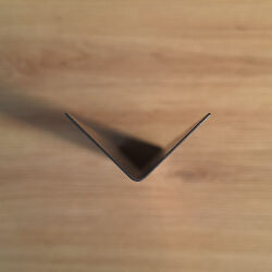 Corten steel sheet angle bent to measure and in different thicknesses
