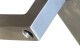 Edelstahl Handlauf Viereckig V2A geschliffen Treppenhandlauf 400-6000mm 40 x 40 x 2 mm 900mm