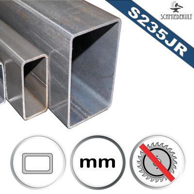 Rectangular pipe Square tubing Steel Profile 120x80x3 mm up to 1000