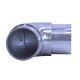Raccord dangle en acier inoxydable Raccord de tuyau coudé à 90° Version 90 degrés AISI 304 pour tube rond 42,4 mm
