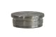 Pasamanos de acero inoxidable Tapa de barandilla versión plana ahuecado V2A para tubo redondo 42,4 mm