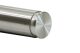 Pasamanos de acero inoxidable Tapa de barandilla versión plana ahuecado V2A para tubo redondo 42,4 mm