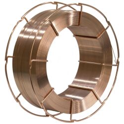 böhlerwelding gas blindaje acero cobre soldadura alambre bobina MIG MAG MSG 15 kg diámetro del rollo 0,8